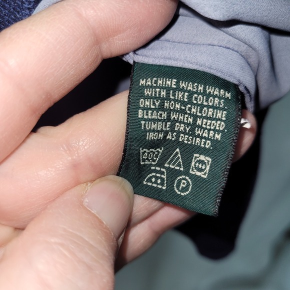 Eddie Bauer Golf Mens V Neck Sleeveless Vest Navy Blue Size Large‎ Windbreaker - Picture 6 of 12